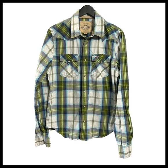 HOLLISTER Plaid Button Down Shirt - Picture 1 of 6